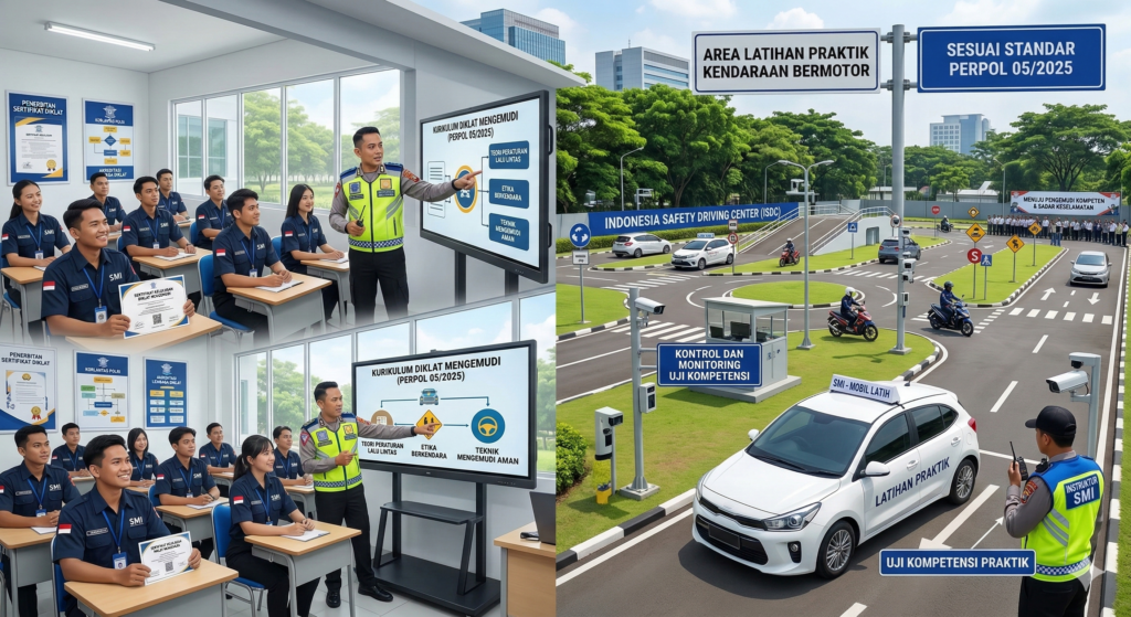 Pentingnya mengetahui Perpol 05/2025 Tentang penyelenggaraan pendidikan dan pelatihan Mengemudi